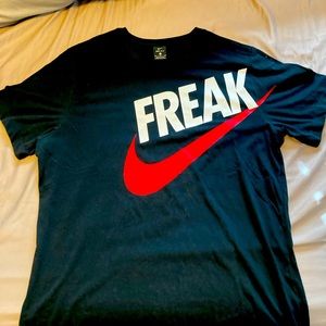 Giannis FREAK t-shirt by Nike
New without tags, never washed. 

Size XL